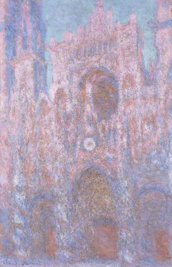 Rouen_Cathedral-_Setting_Sun,_Symphony_in_Grey_and_Pink