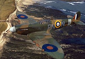 Spitfire_IIA_72_Sqn_RAF_in_April_1941