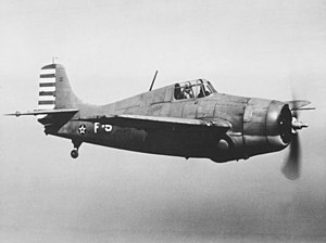 Grumman_F4F_Wildcat_in_flight,_February_1942